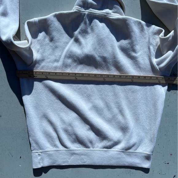 Men's Vintage Polo Ralph Lauren Sweater White Solid L Button High Neck Preppy - Picture 11 of 14